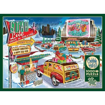 Cobble Hill Puzzles Cobble Hill  Puzzle 1000pc Holiday Drive In