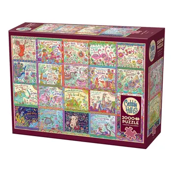 Cobble Hill Puzzles Cobble Hill Puzzle 2000pc Happy Thoughts
