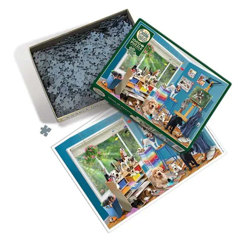 Cobble Hill Puzzles Cobble Hill Puzzle 1000pc Studio Pups