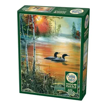 Cobble Hill Puzzles Cobble Hill Puzzle 1000pc Morning Mist Loons
