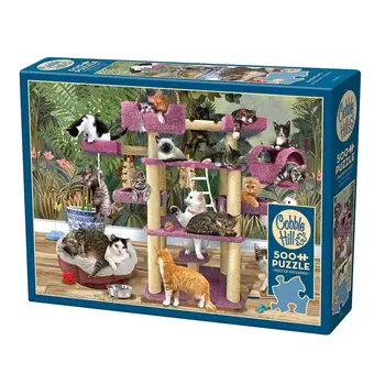 Cobble Hill Puzzles Cobble Hill Puzzle 500pc Jungle Cats