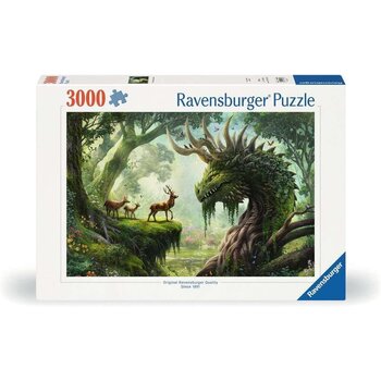 Ravensburger Ravensburger Puzzle 3000pc The Forest Dragon Awakes