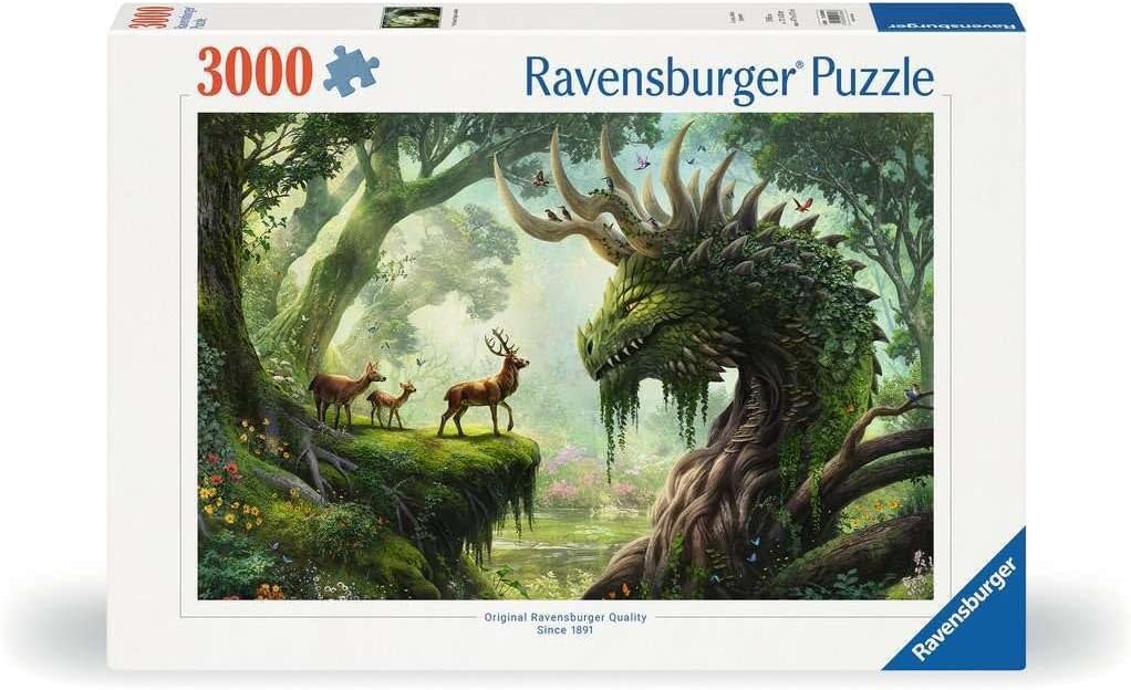 Ravensburger Ravensburger Puzzle 3000pc The Forest Dragon Awakes