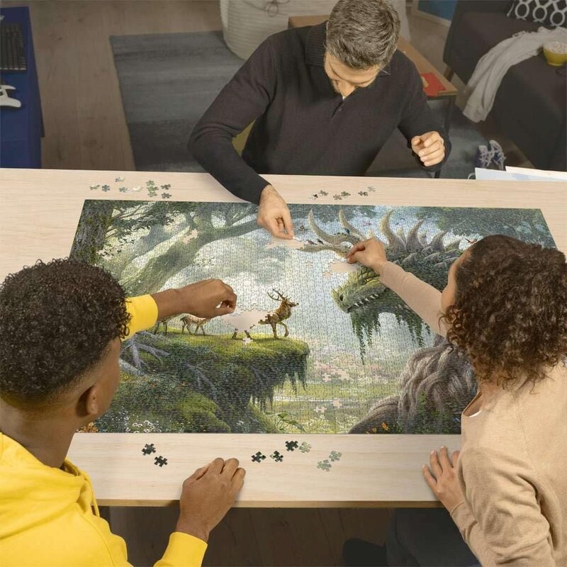 Ravensburger Ravensburger Puzzle 3000pc The Forest Dragon Awakes