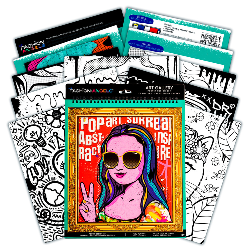 Fashion Angels Poster Design Set Art Gallery