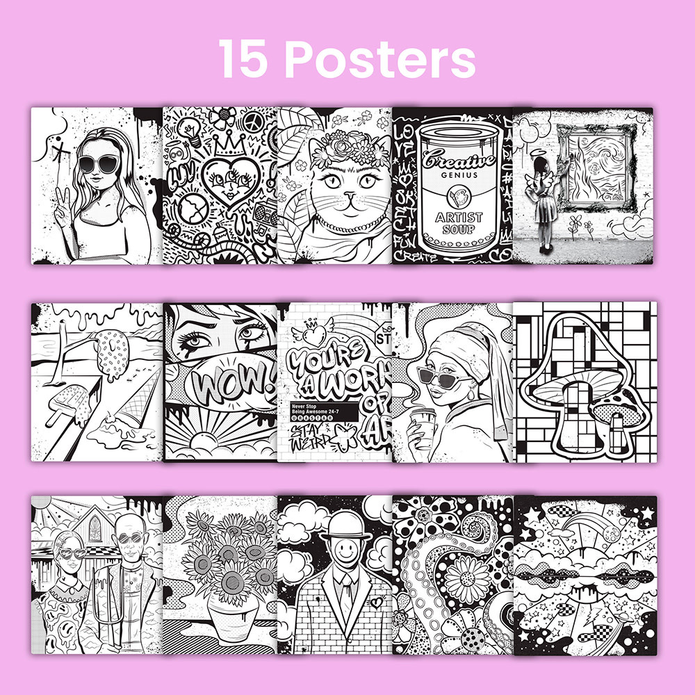 Fashion Angels Poster Design Set Art Gallery