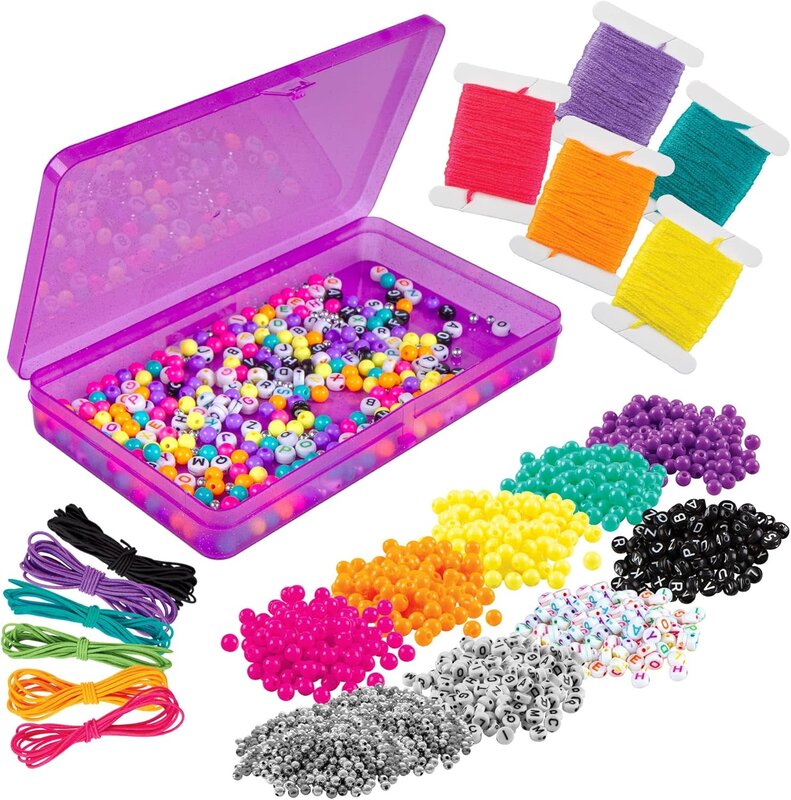 Fashion Angels - Tell Your Story Alphabet Bead Kit 1500+ Beads
