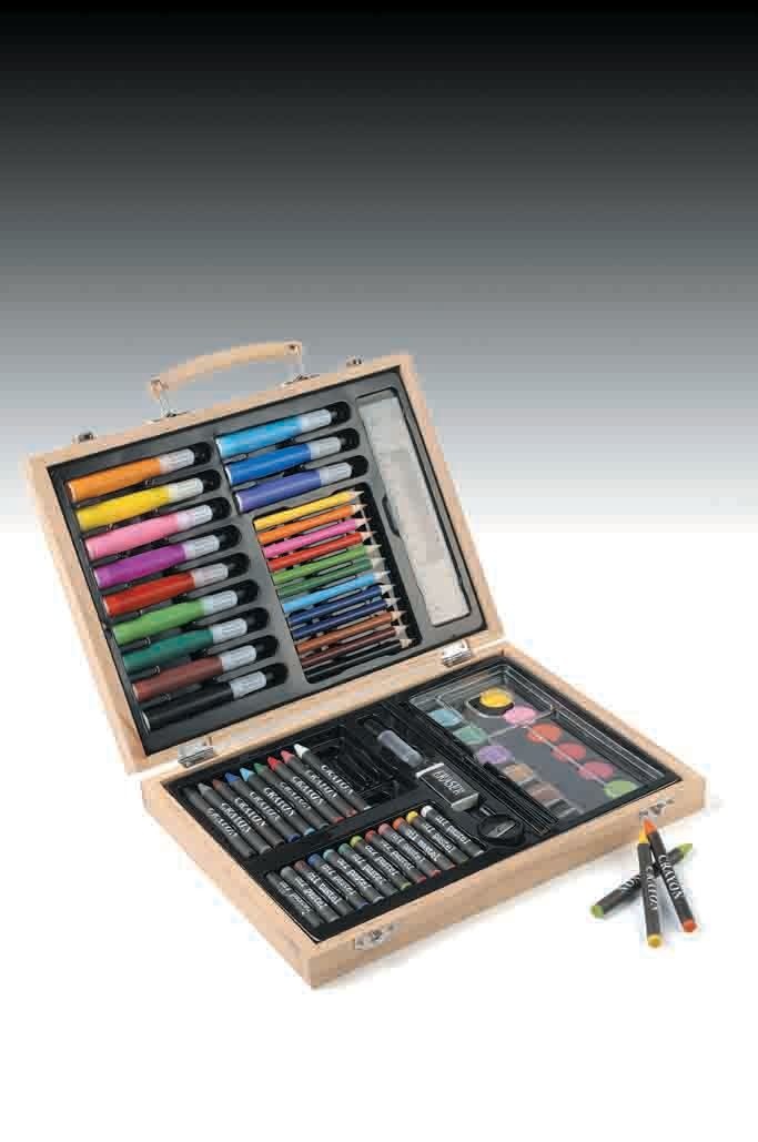 Art Set with Case Junior 68pcs