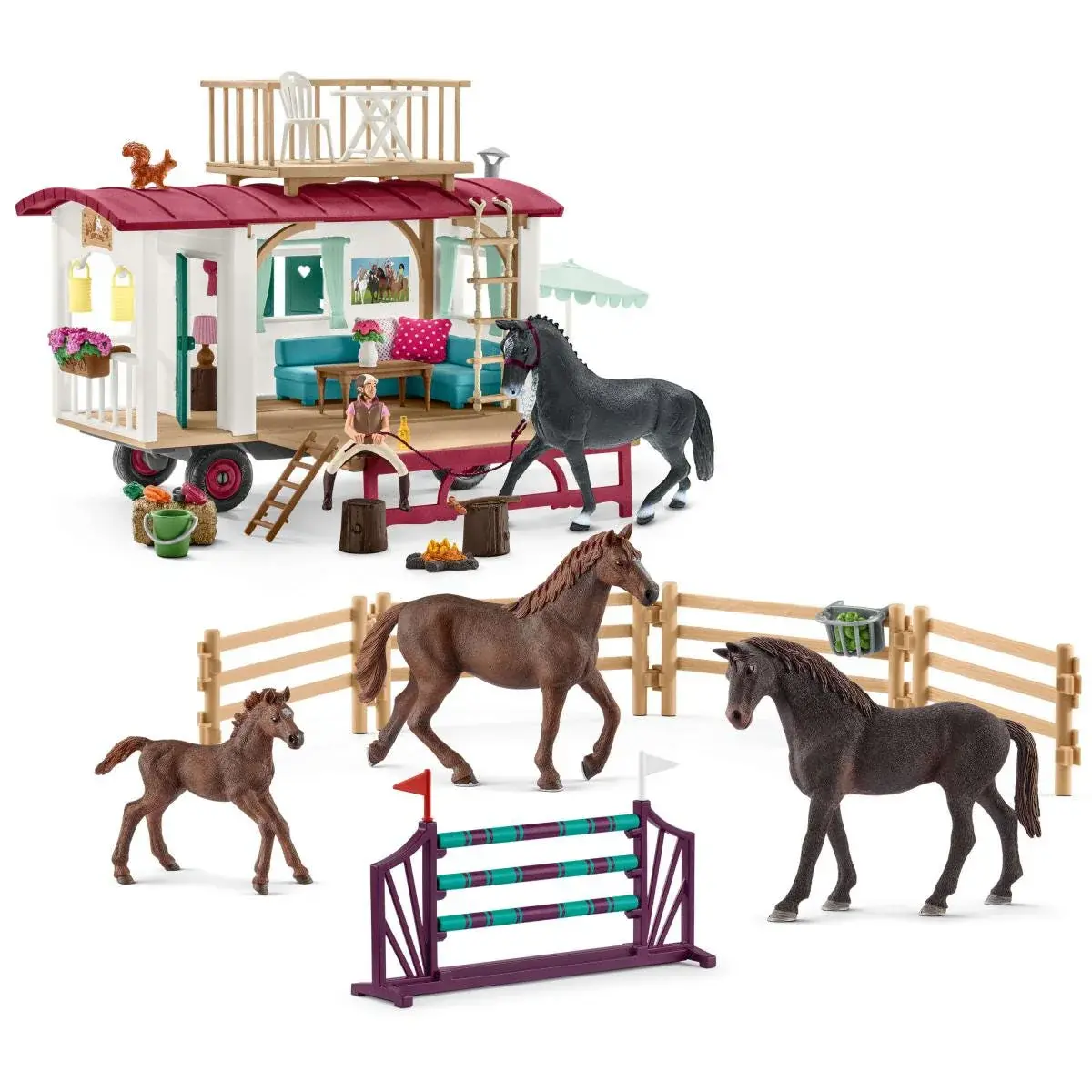 Schleich Schleich Horse Club Secret Training at the Caravan