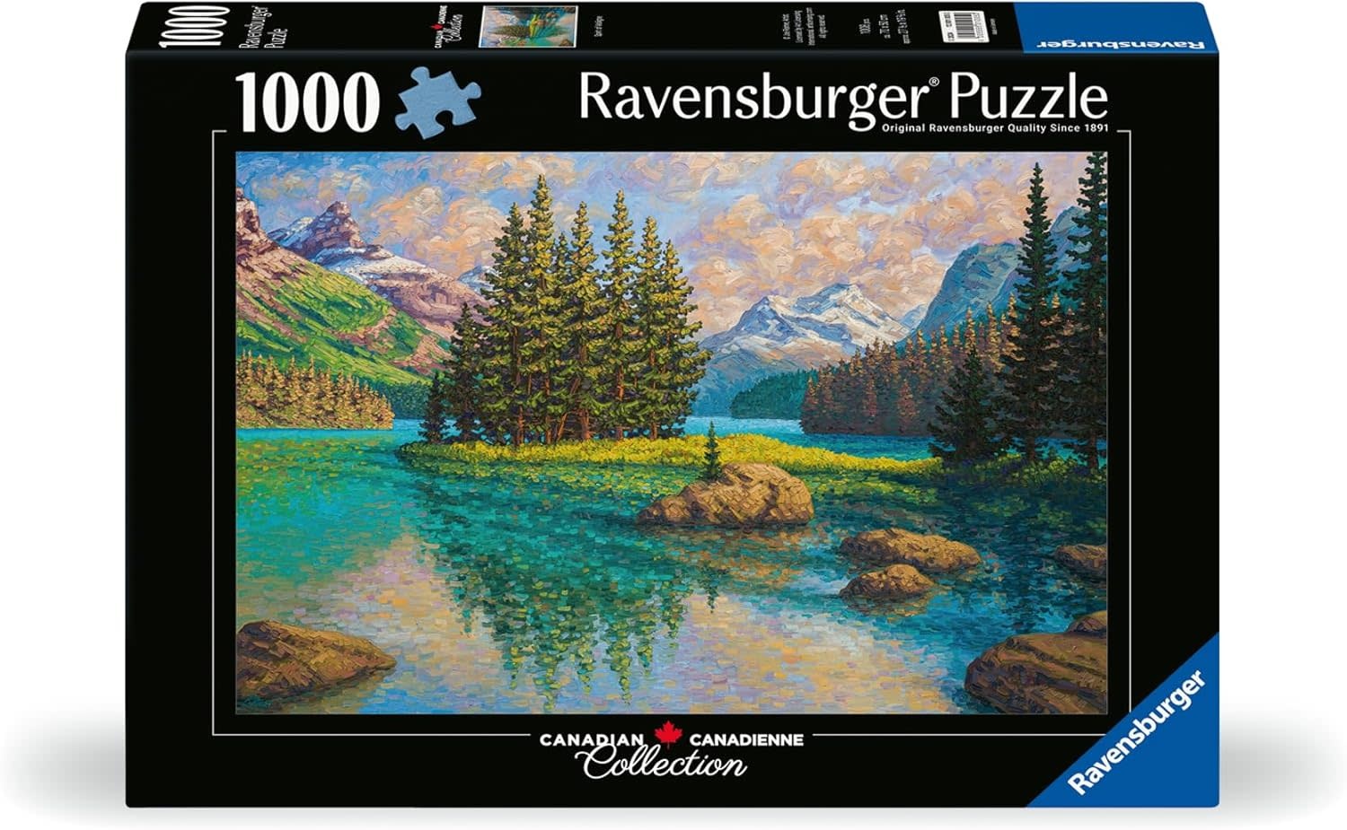Ravensburger Puzzle 1000pc Spirit of Maligne