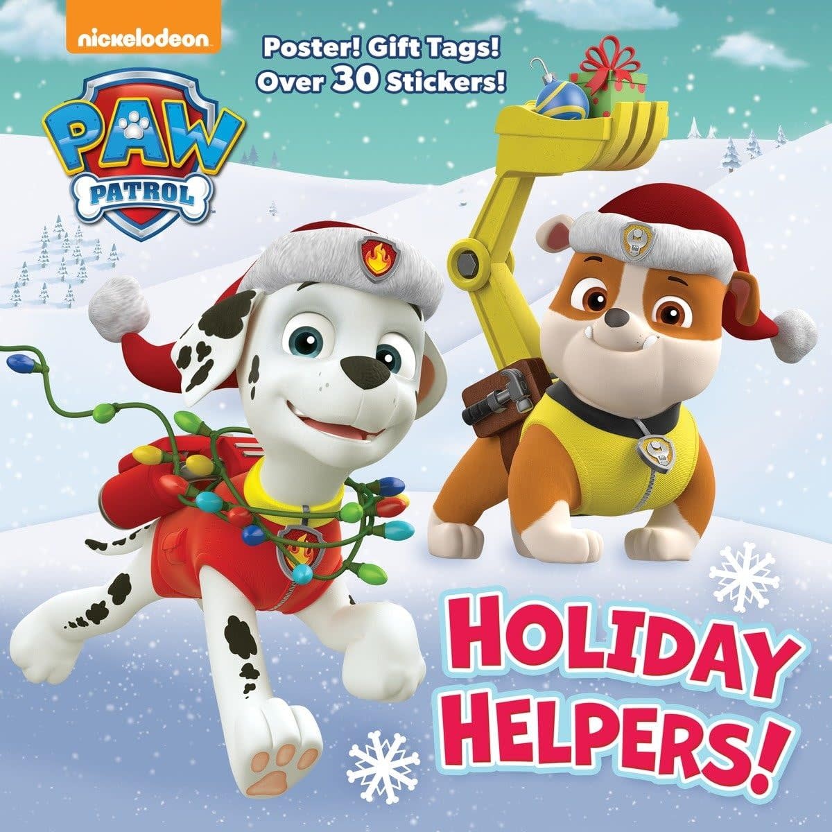 Holiday Helpers Paw Patrol Story Book