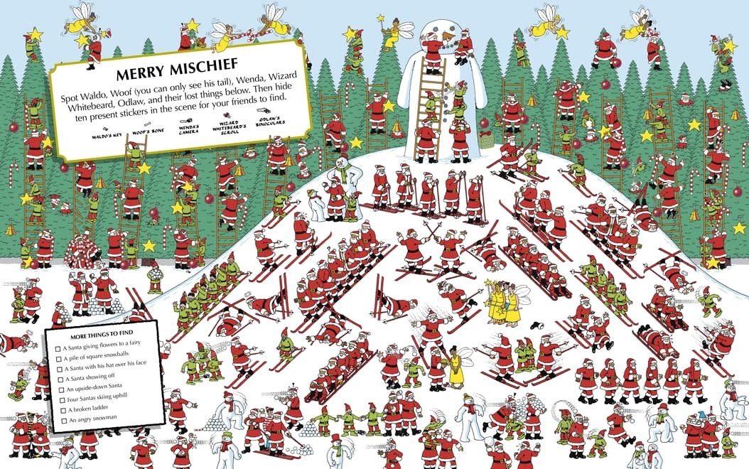 Where's Waldo Santa Spectacular