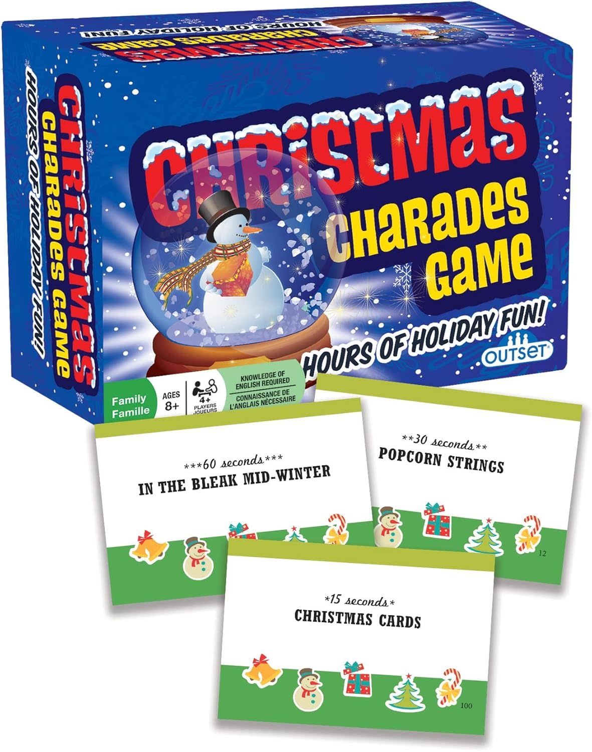 Outset Outset Game Christmas Charades