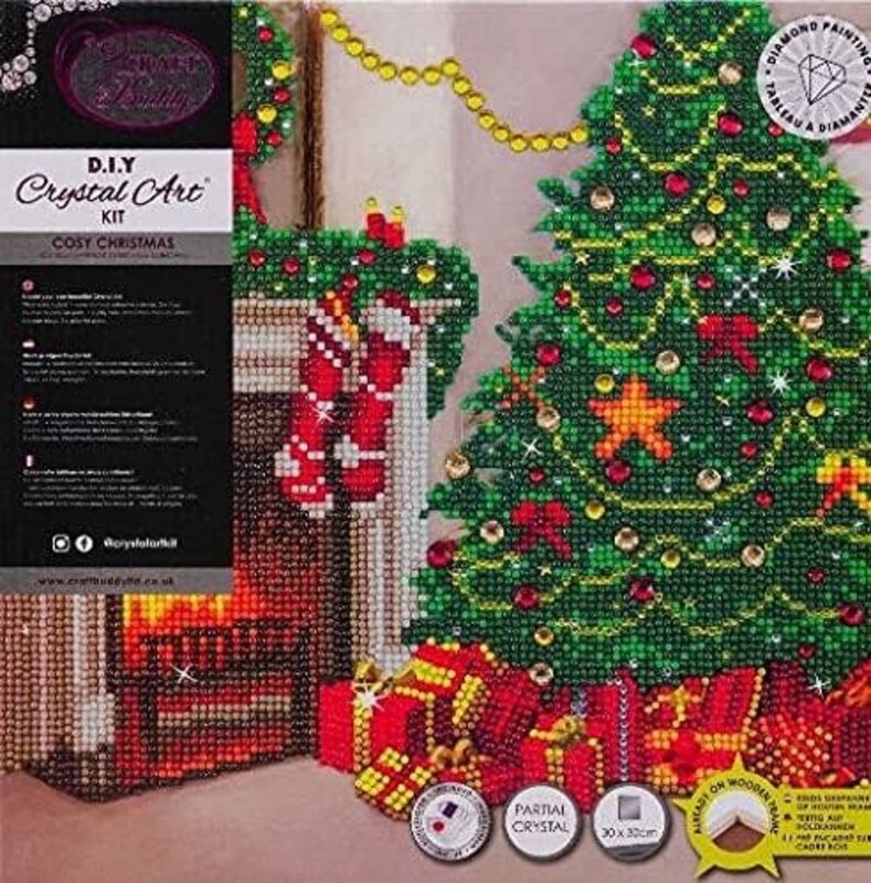 Crystal Art Medium Cozy Christmas