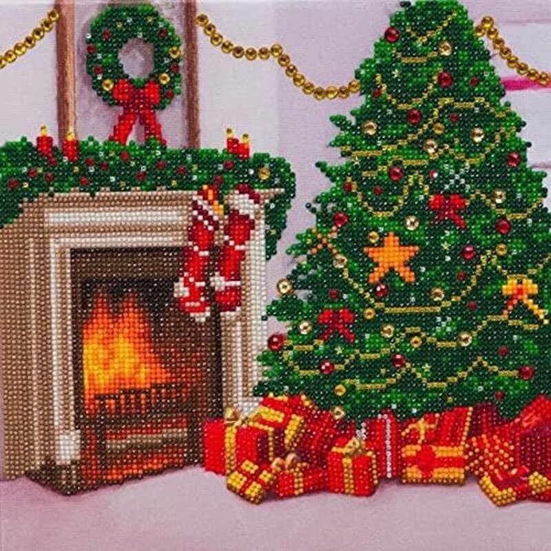 Crystal Art Medium Cozy Christmas