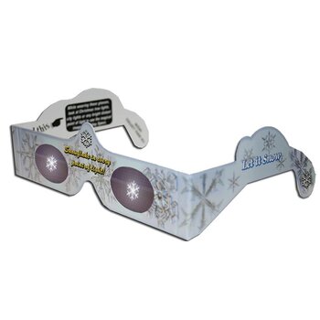 Holiday Specs 3D Glasses: Snowflake