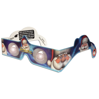 Holiday Specs 3D Glasses: Santa