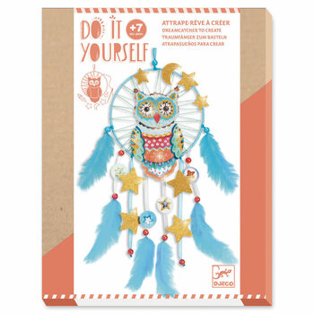 DJeco Do it Yourself Dream Catcher: Golden Owl
