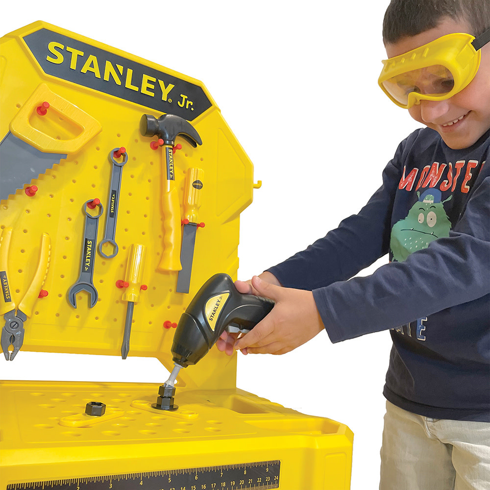 Stanley Jr. Workbench with mini Drill and Tools