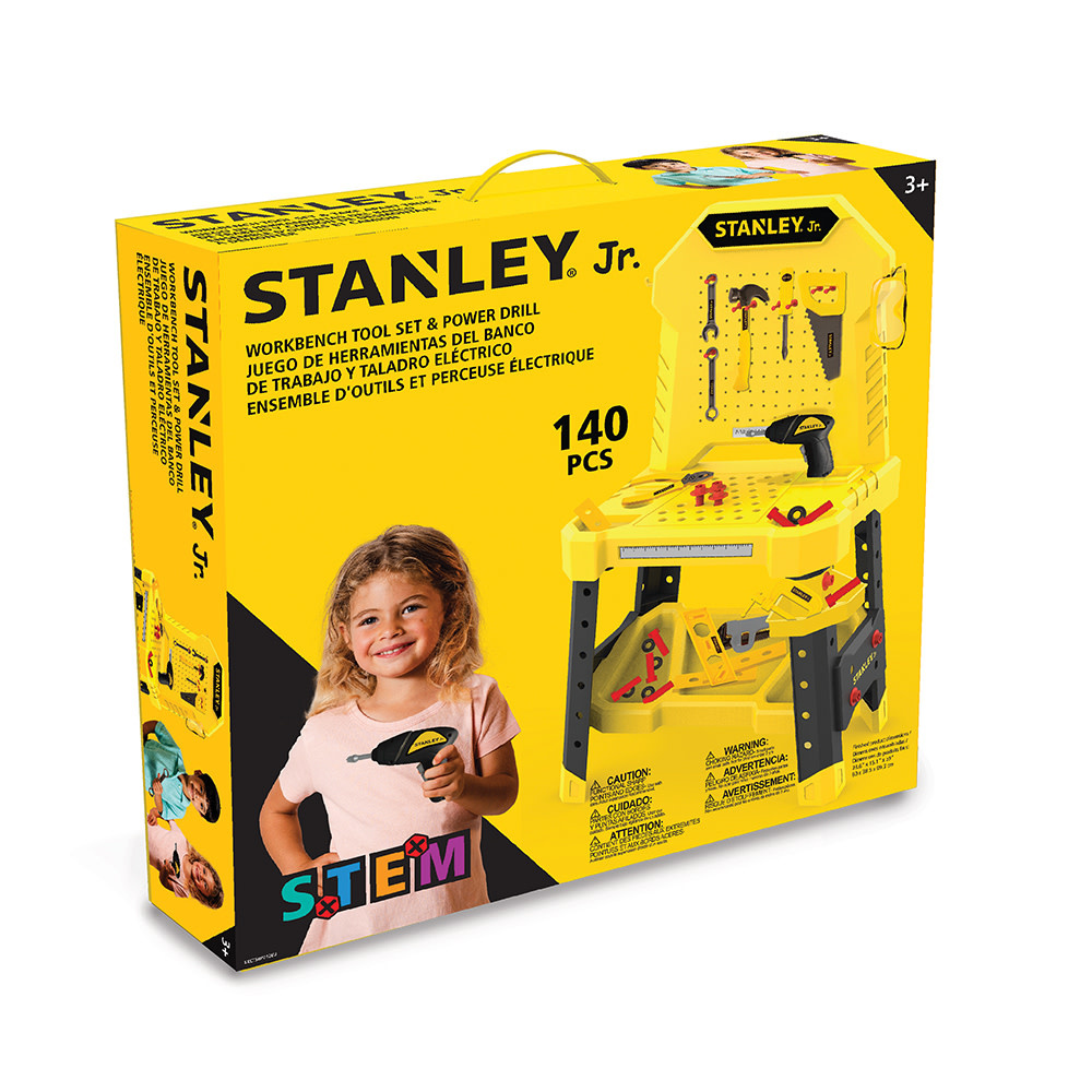 Stanley Jr. Workbench with mini Drill and Tools
