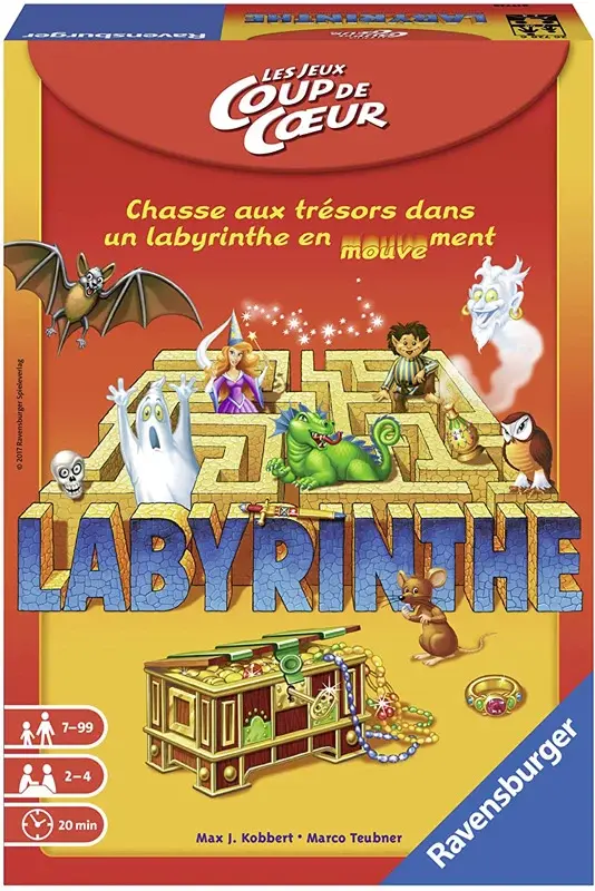 Ravensburger Ravensburger Game Labyrinth French Les Coup de Coeur