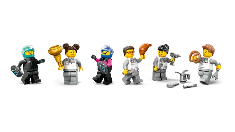 Lego Lego City F1 Garage with Mercedes & Alpine Cars