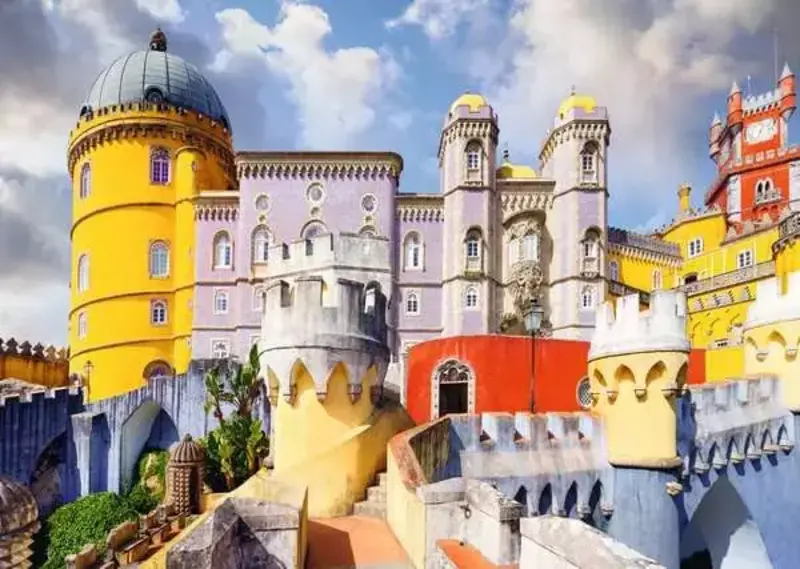 Ravensburger Ravensburger Puzzle 1000pc Palacio Nacional da Pena, Portugal