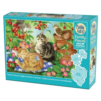 Cobble Hill Puzzles Cobble Hill Family Puzzle 350pc Under the Cherry Tree
