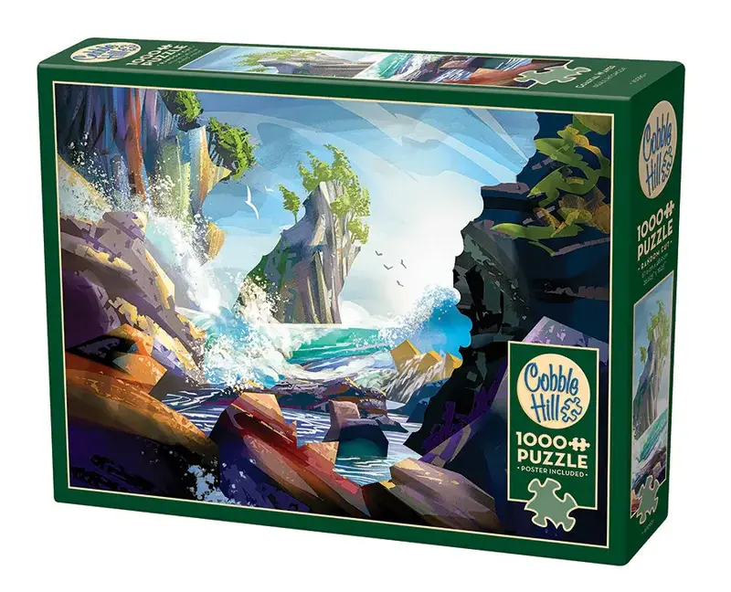 Cobble Hill Puzzles Cobble Hill Puzzle 1000pc Coastal Waves