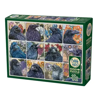 Cobble Hill Puzzles Cobble Hill Puzzle 1000pc A Constable of Ravens