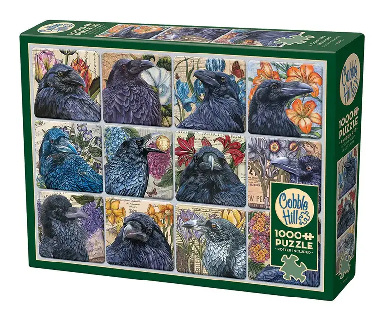 Cobble Hill Puzzles Cobble Hill Puzzle 1000pc A Constable of Ravens