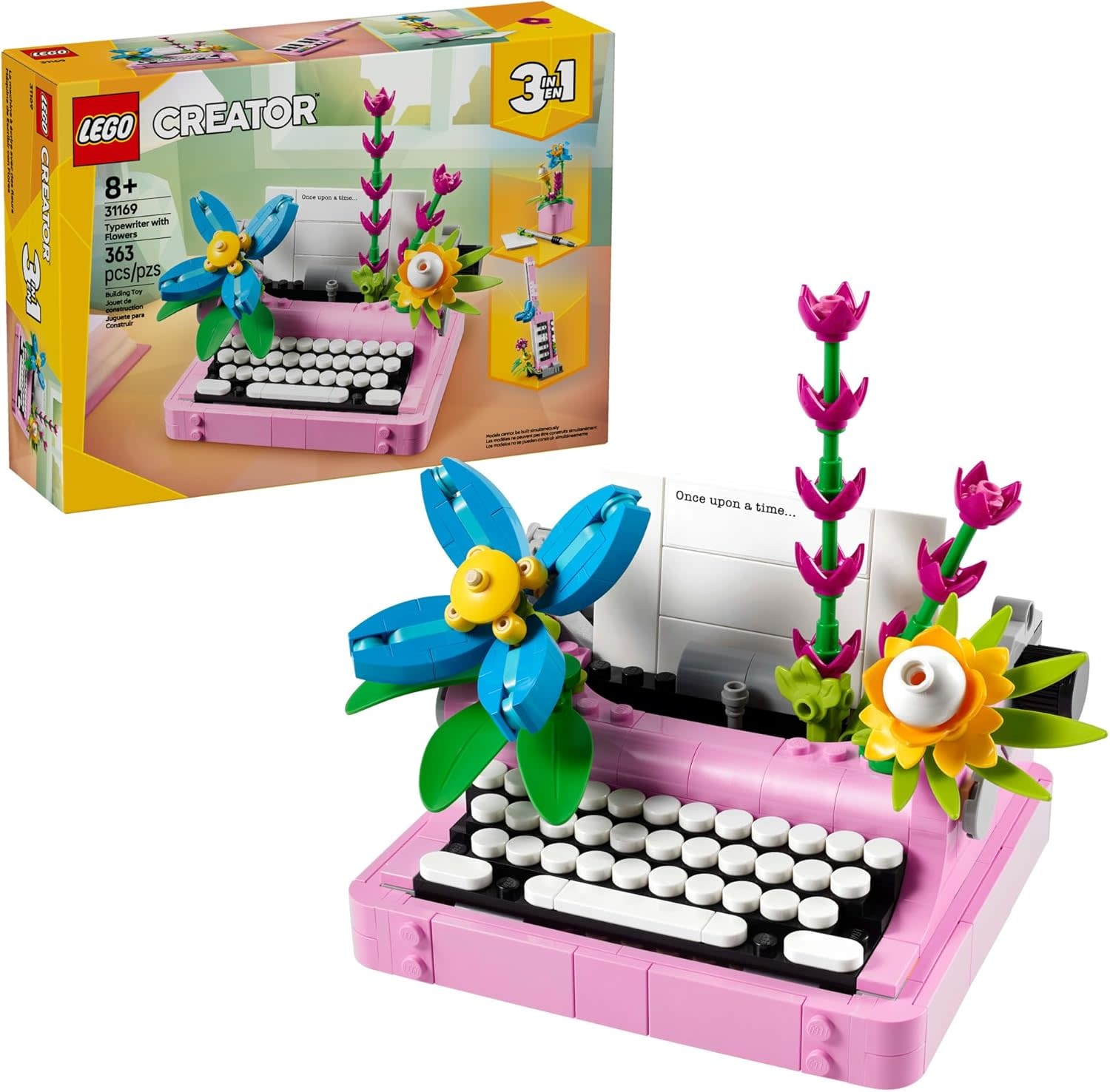 Lego Lego Creator Typewriter with Flowers