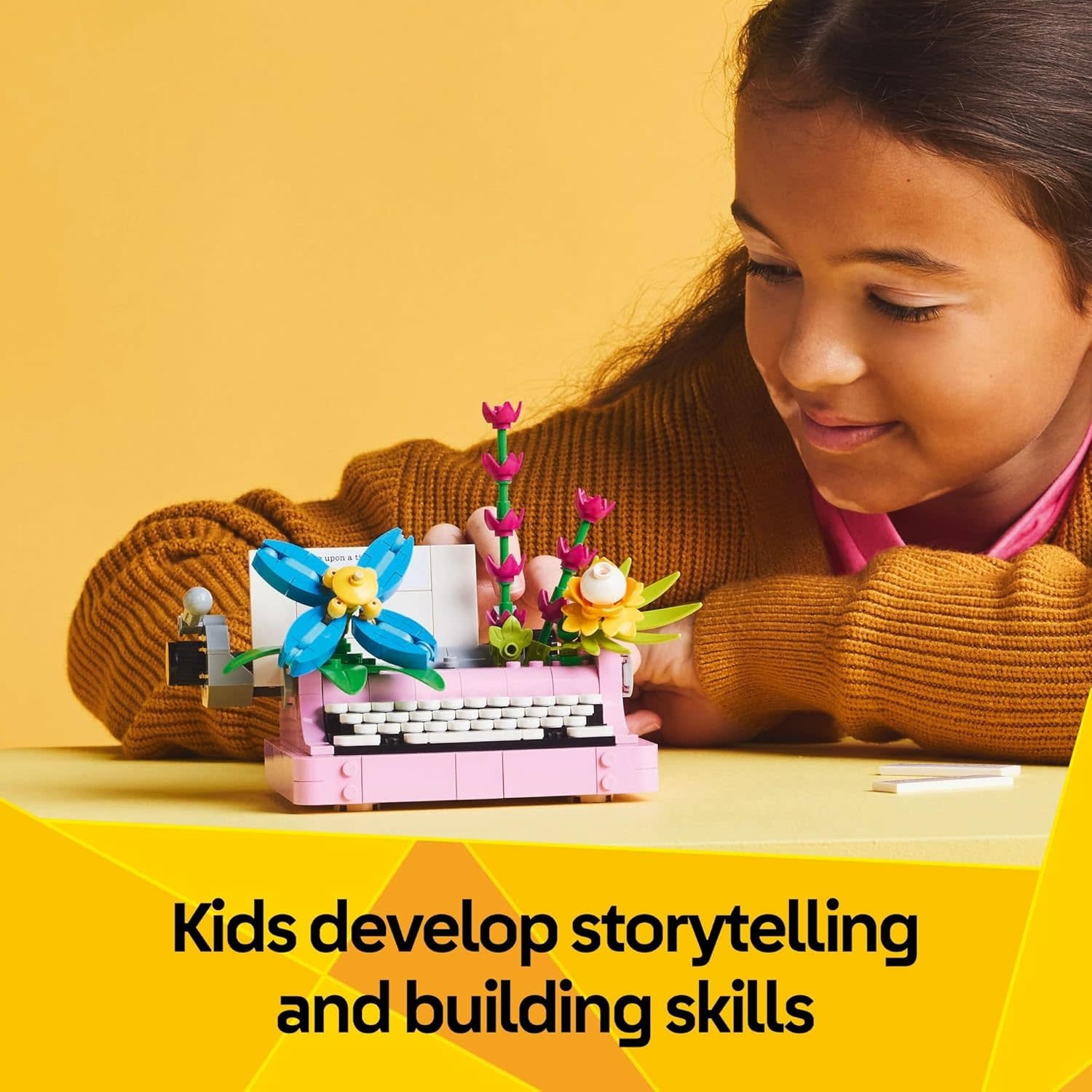 Lego Lego Creator Typewriter with Flowers