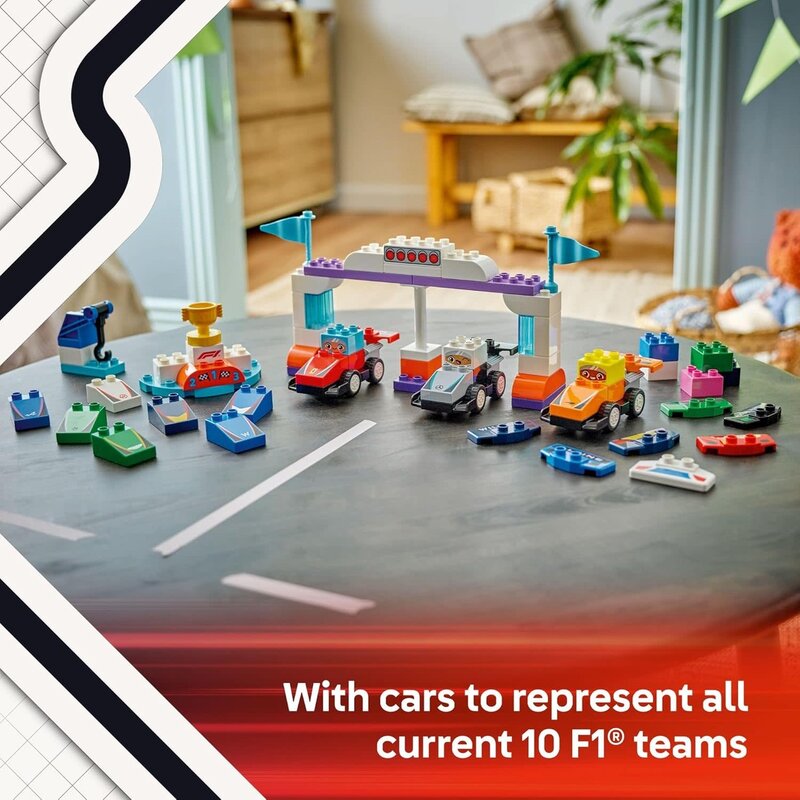 Lego Lego Duplo F1 Team Race Cars & Drivers