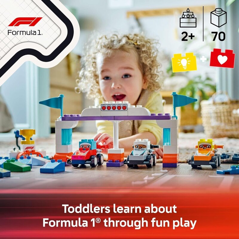 Lego Lego Duplo F1 Team Race Cars & Drivers