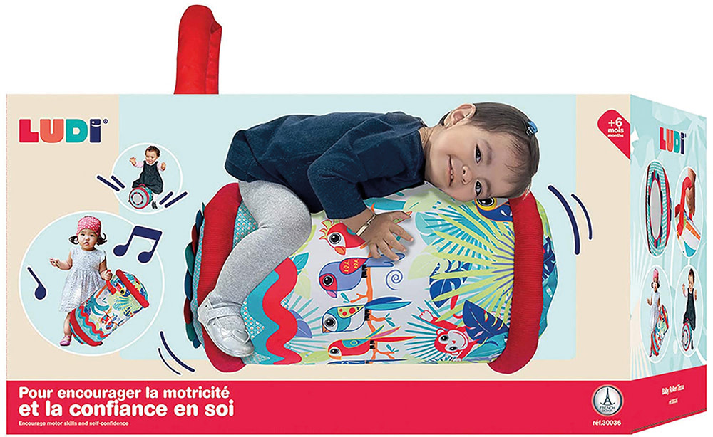 Ludi Baby Fabric Roller Jungle