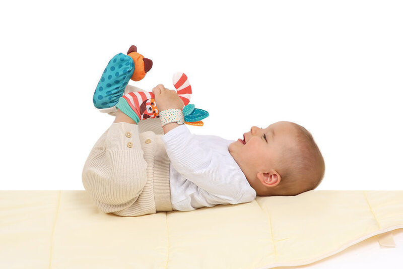 Ludi Baby Foot & Hand Rattles
