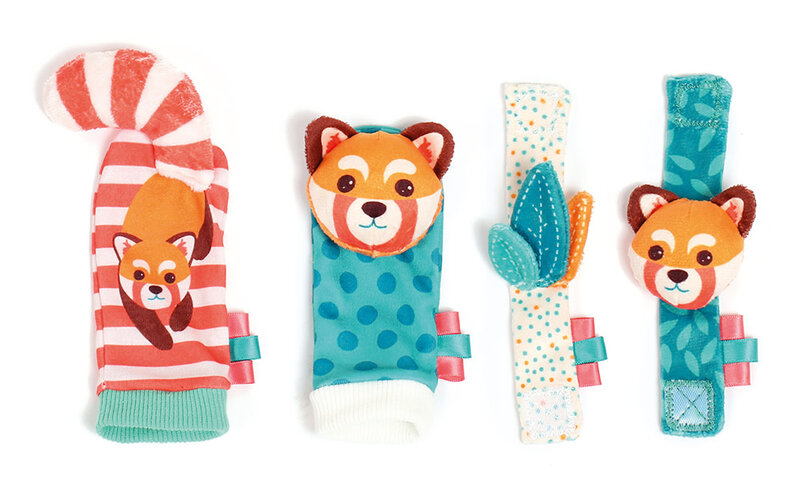 Ludi Baby Foot & Hand Rattles