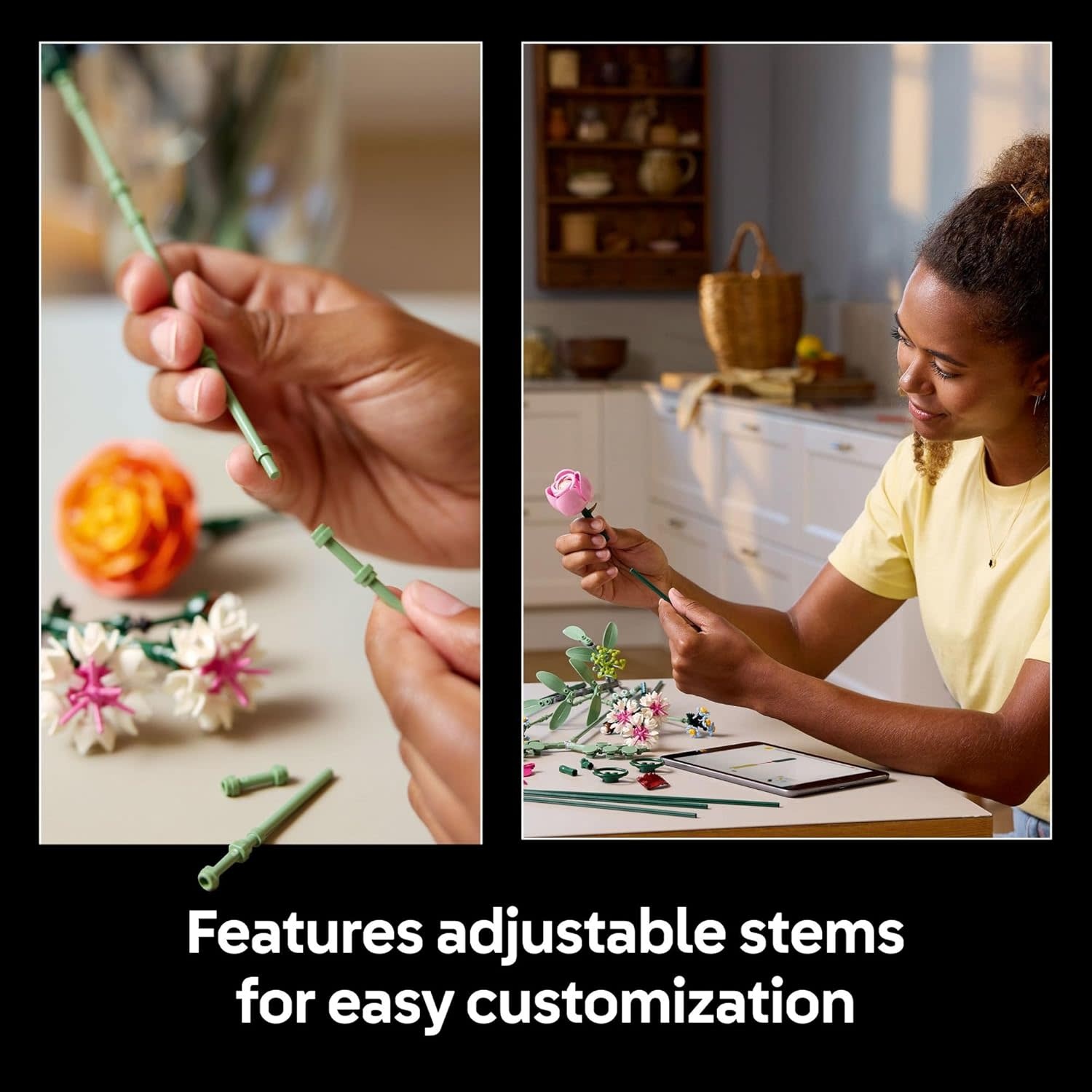 Lego Lego Botanicals Pretty Pink Flower Bouquet