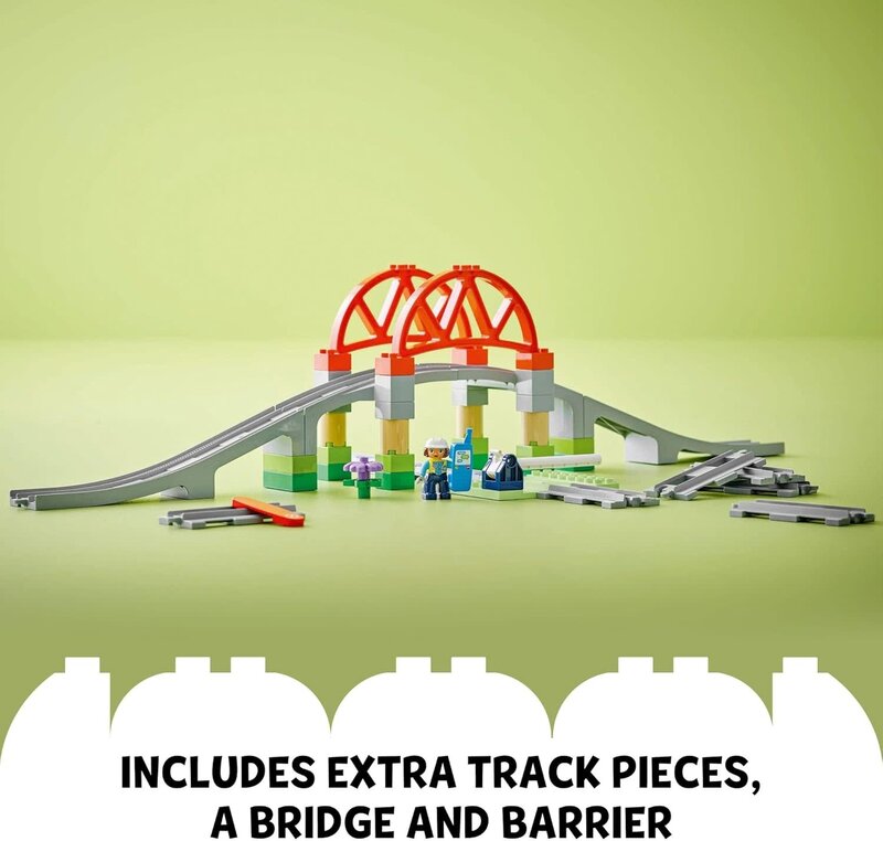 Lego Lego Duplo Train Bridge and Tracks Expansion