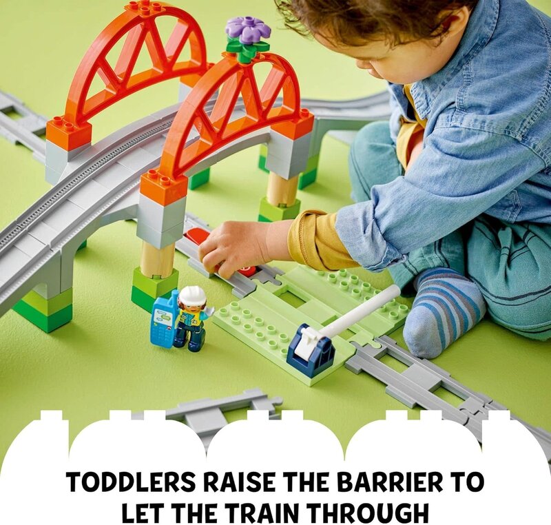 Lego Lego Duplo Train Bridge and Tracks Expansion