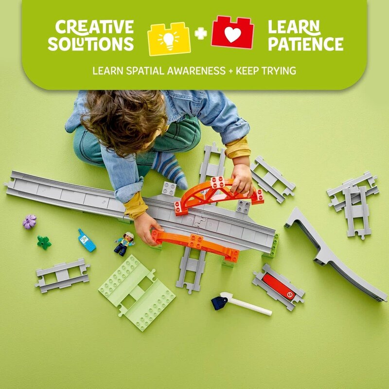 Lego Lego Duplo Train Bridge and Tracks Expansion