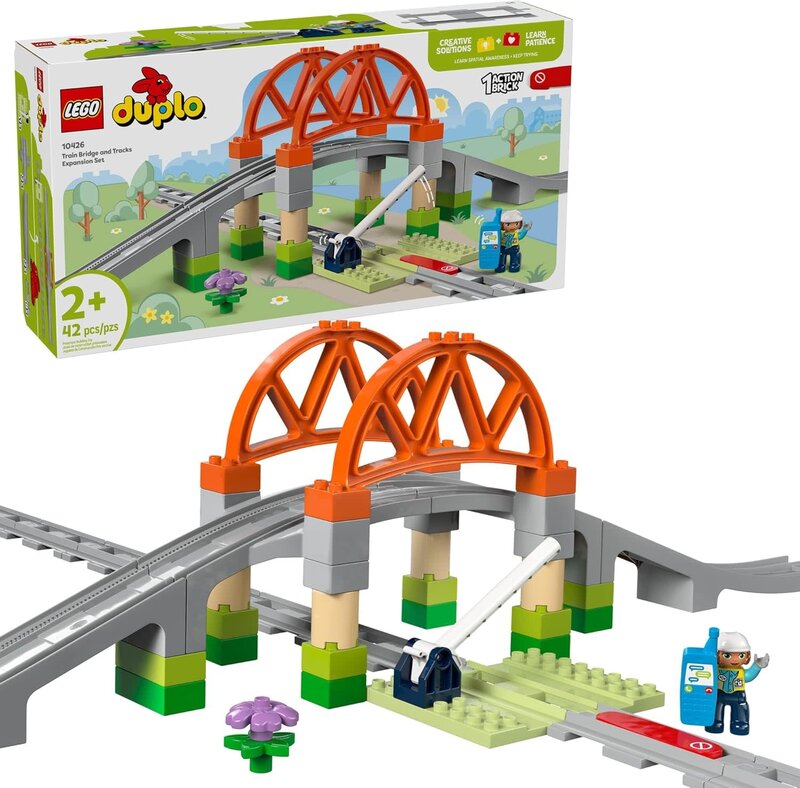 Lego Lego Duplo Train Bridge and Tracks Expansion