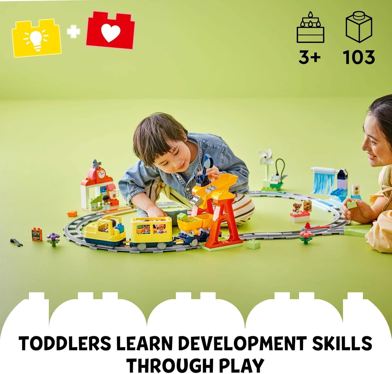 Lego Lego Duplo Big Interactive Community Train