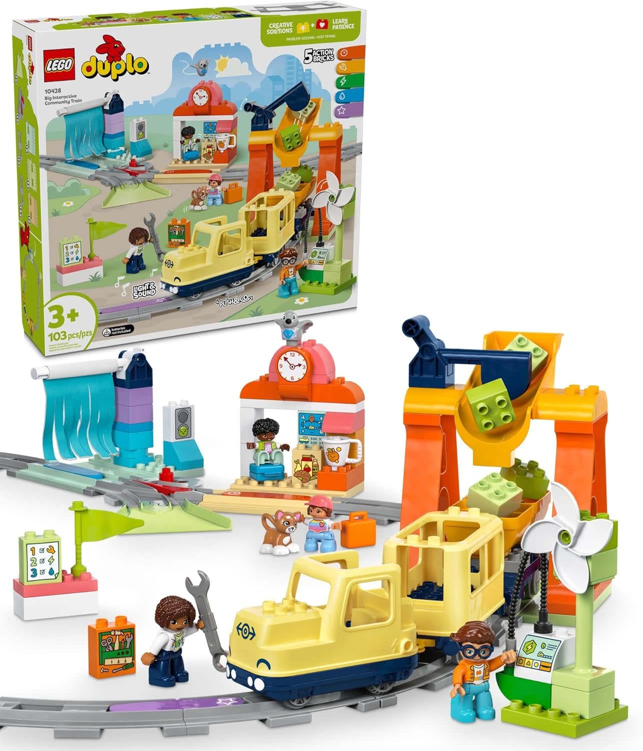 Lego Lego Duplo Big Interactive Community Train