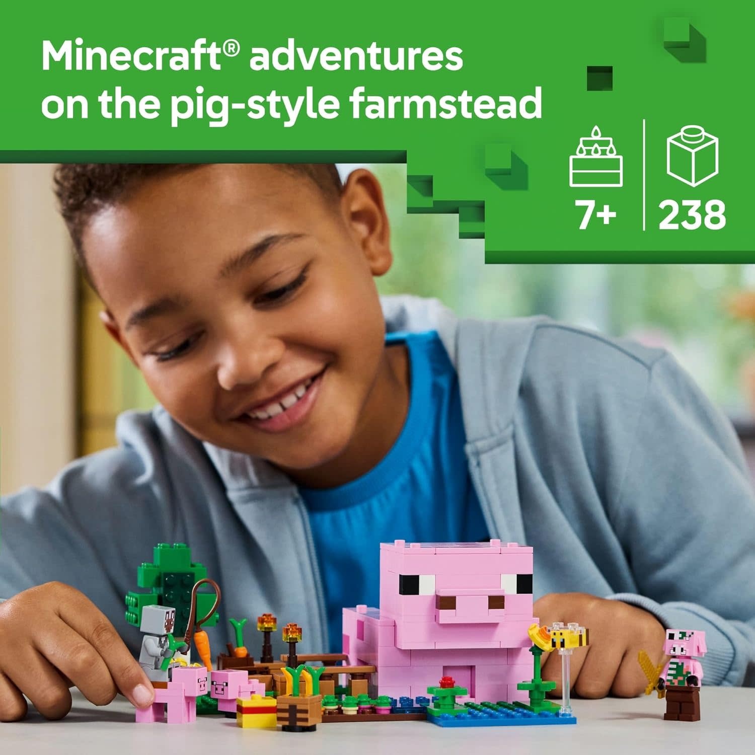 Lego Lego Minecraft The Baby Pig House