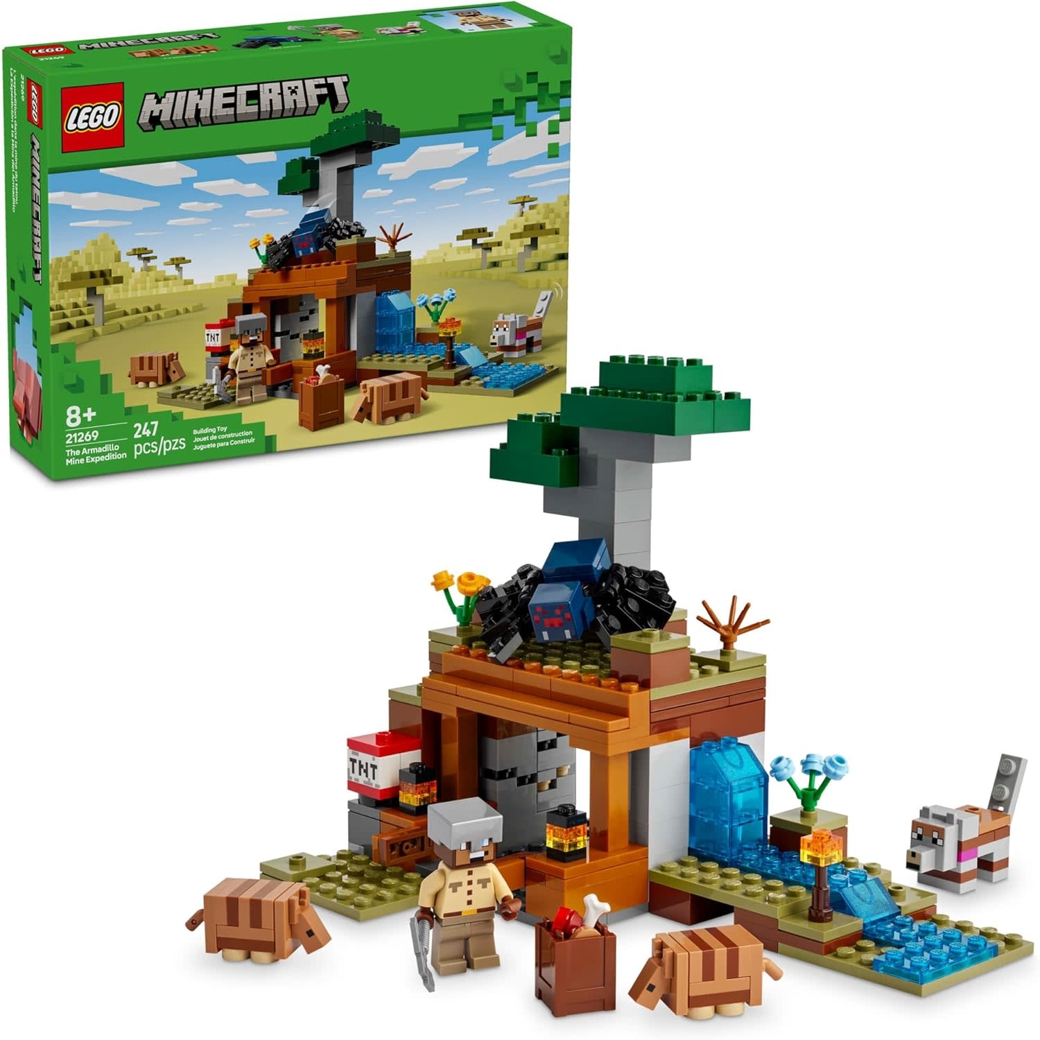 Lego Lego Minecraft The Armadillo Mine Expedition