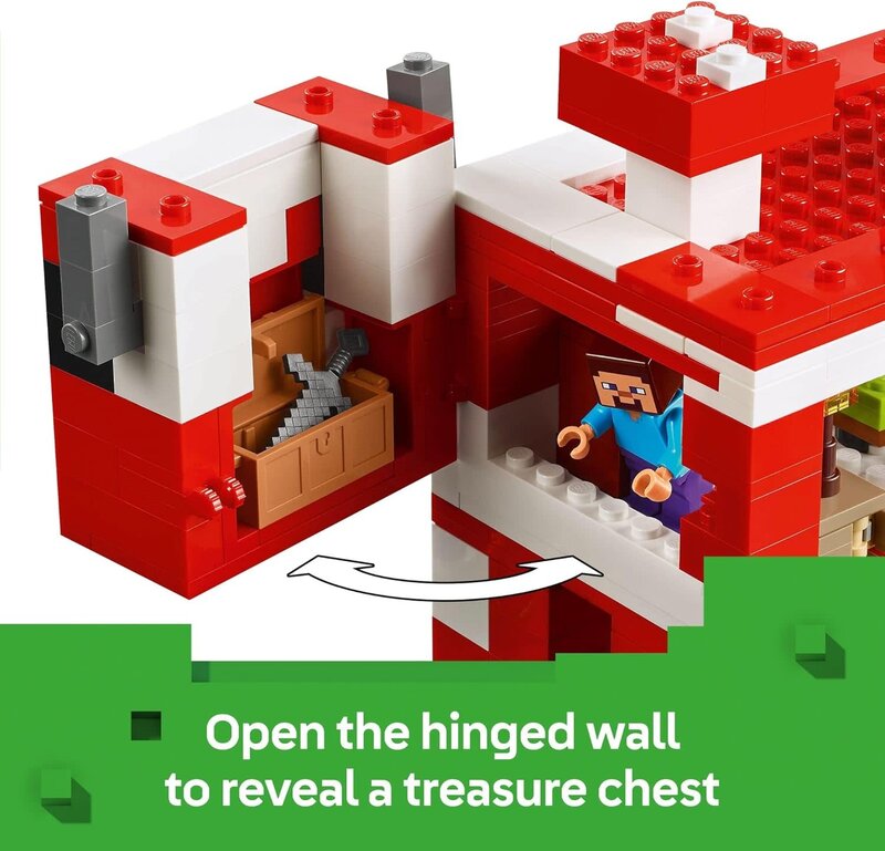 Lego Lego Minecraft The Mooshroom House