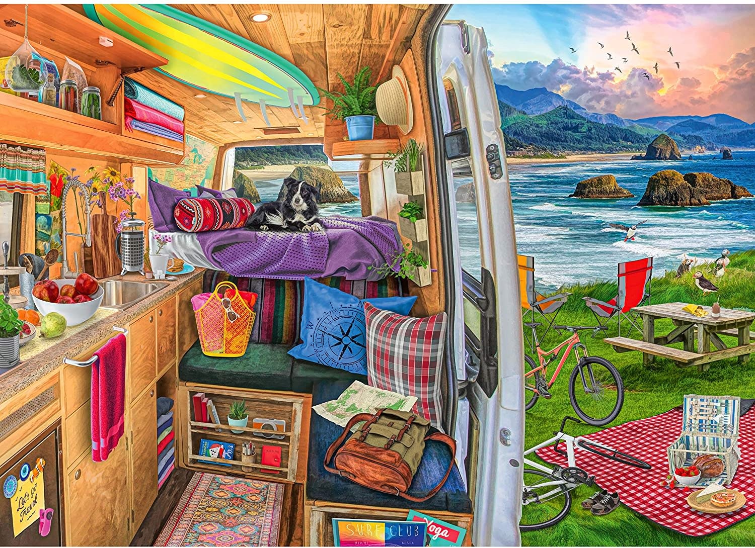 Ravensburger Ravensburger Puzzle 1000pc Rig Views