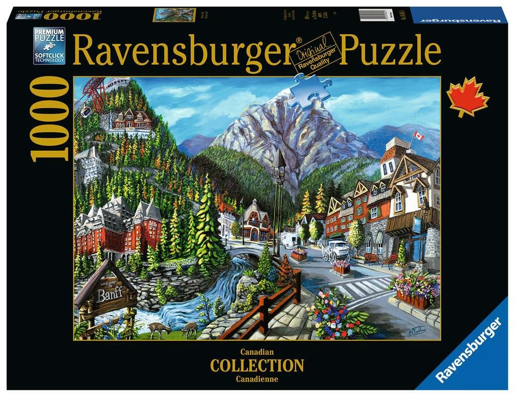 Ravensburger Ravensburger Puzzle 1000pc Welcome to Banff